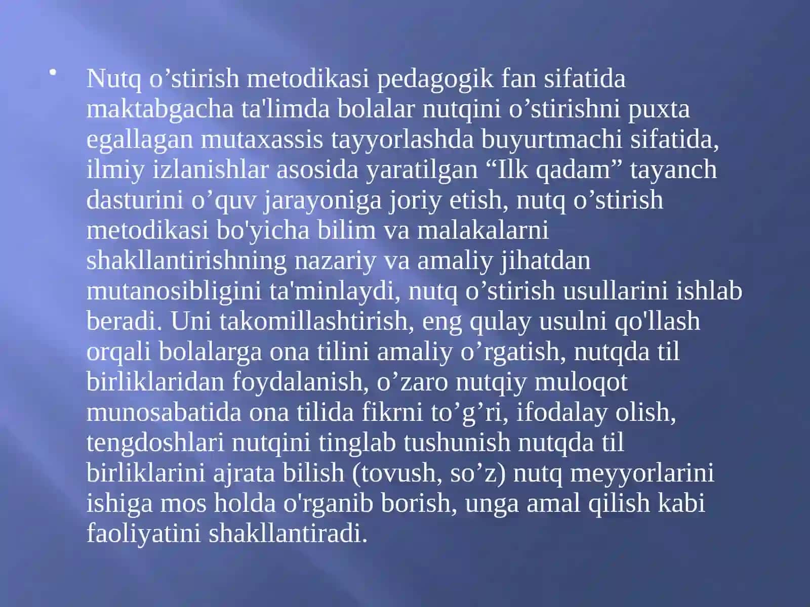 Nutqo'stirish metodikasi 3