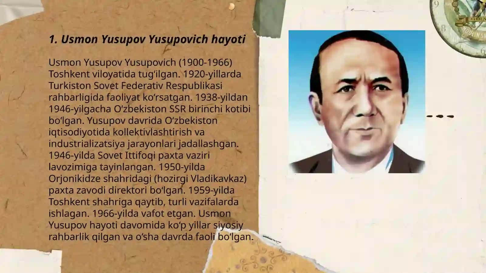 Oʻzbekistonning eng yangi tarixi fanidan tayyorlagan mustaqil ishi 3