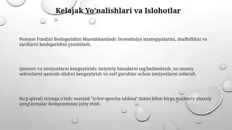 O'zbekiston Respublikasida pensiya ta'minotining rivojlanish bosqichlari 3