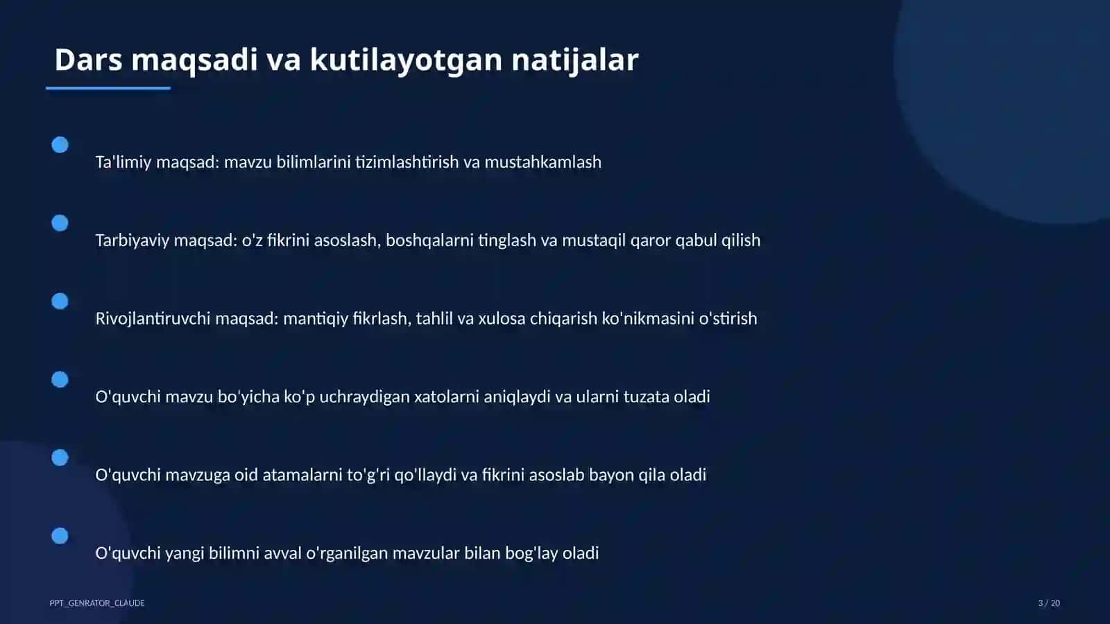 Sog'lom turmush tarzi: mening tanlovim 3