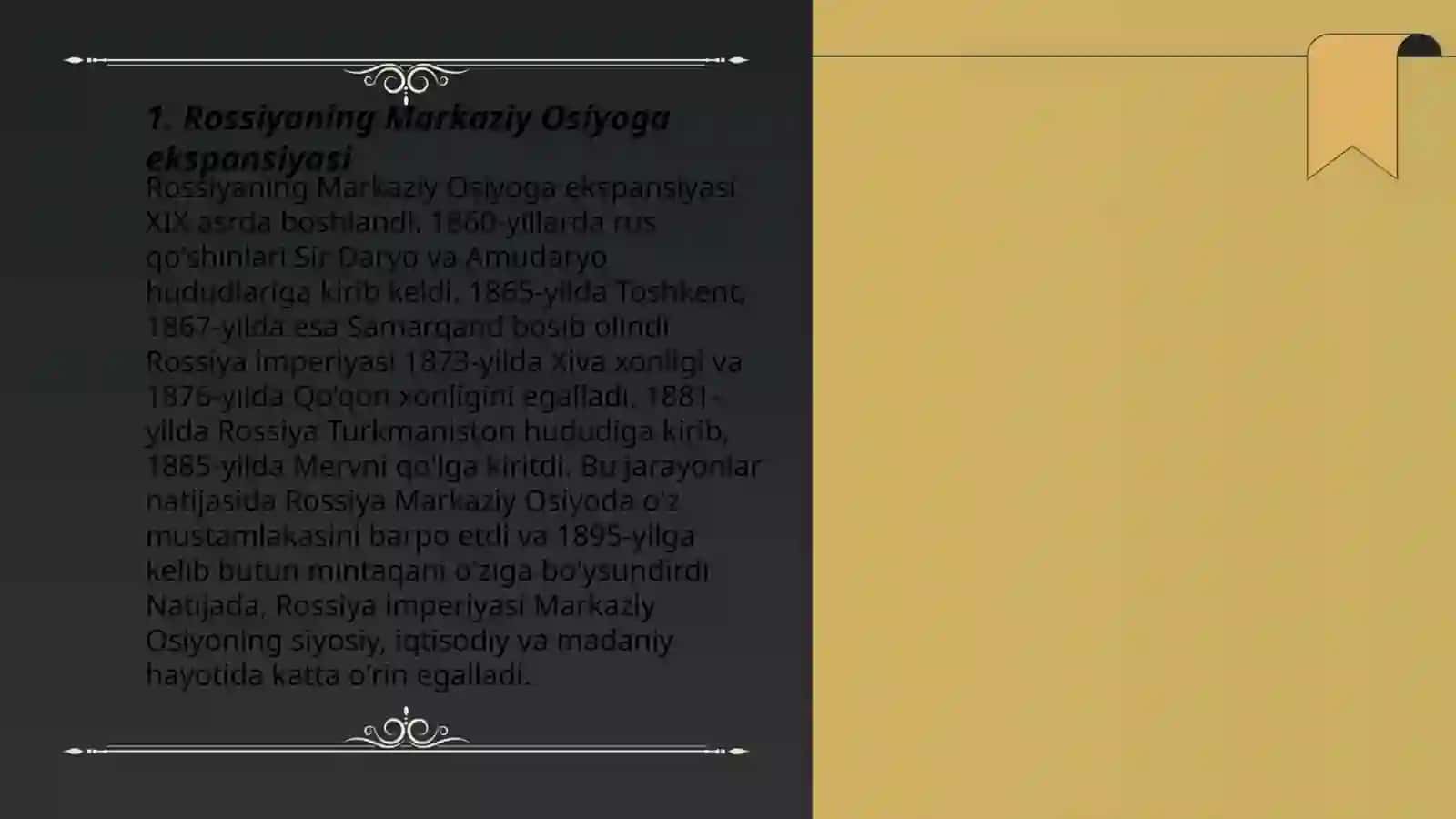 Buxoro amirligining bosib olinishi 3