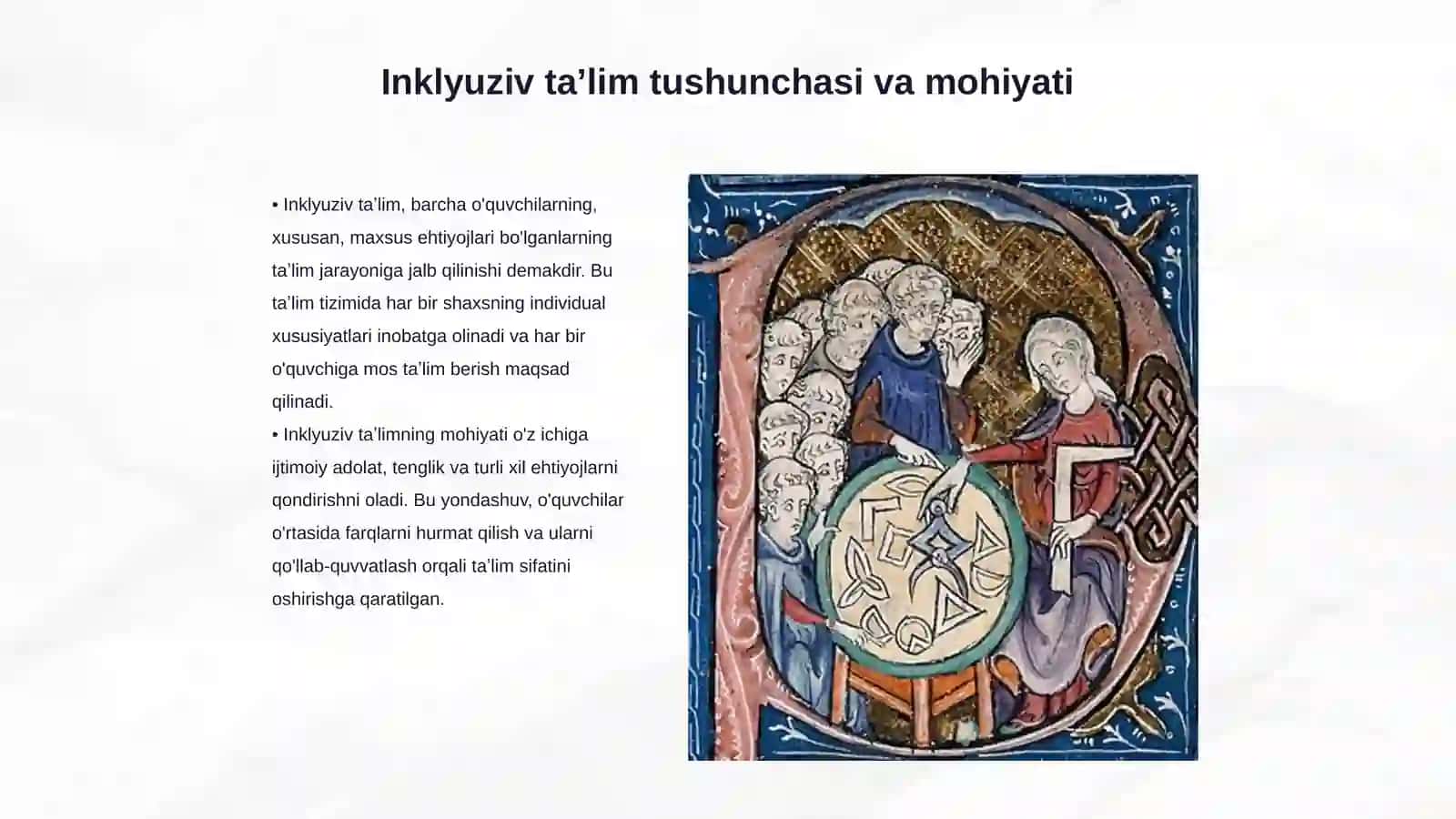 Inklyuziv taʼlimning pedagogik yondashuvlari 3