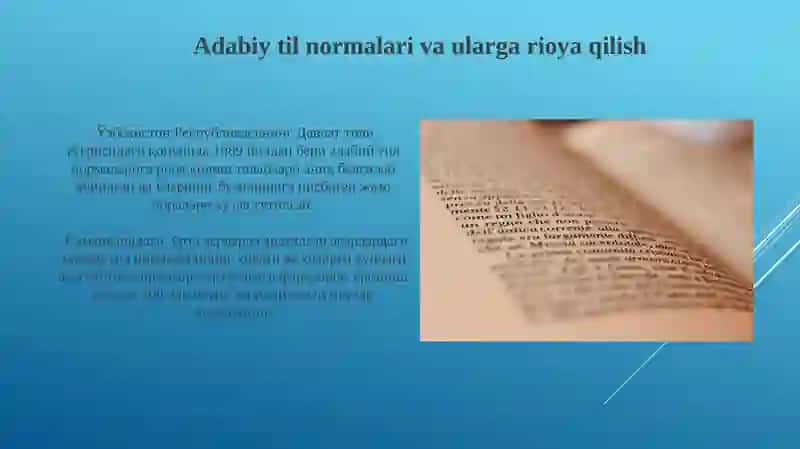 Adabiy til va nutq 3
