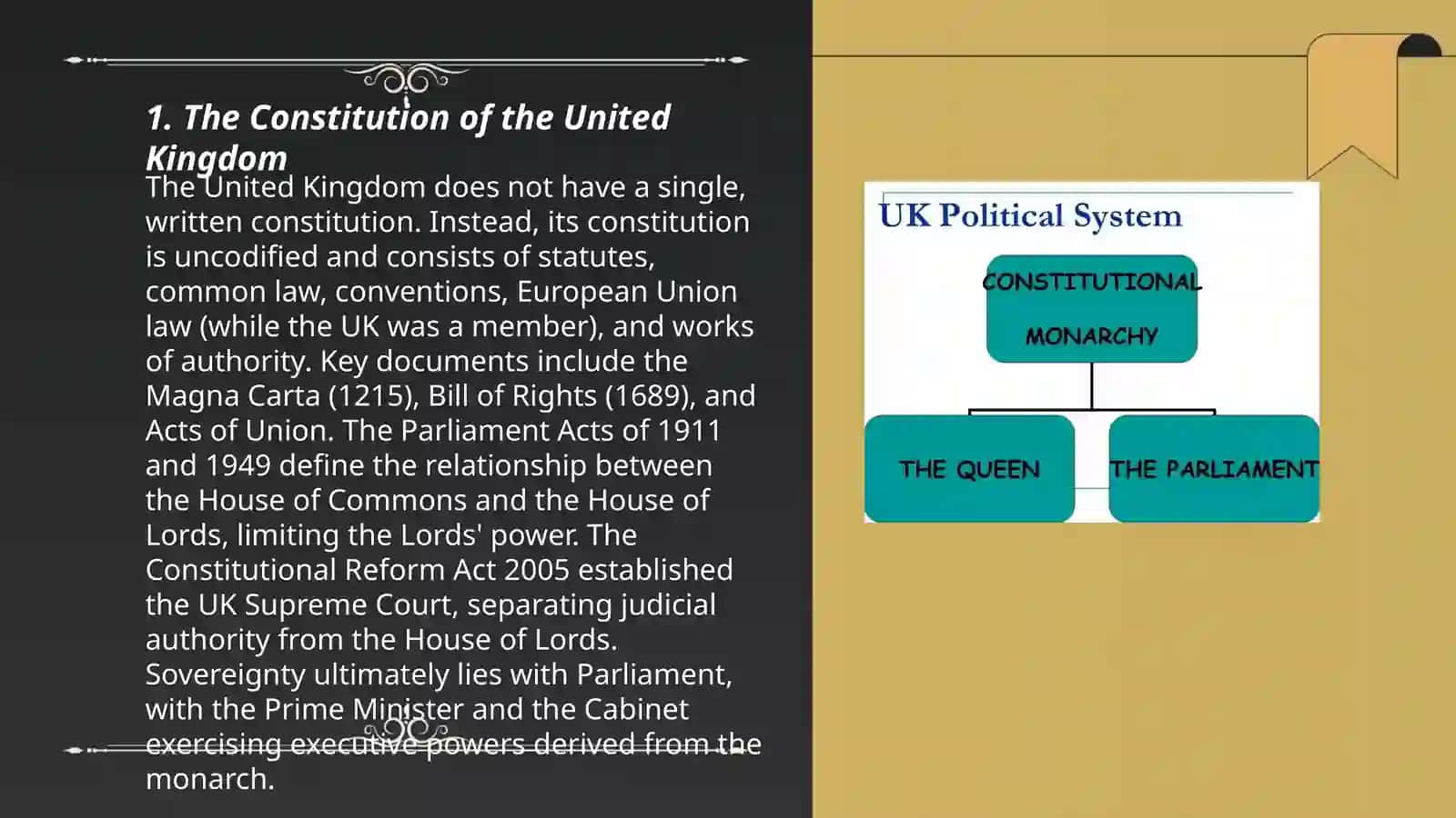 Political system in the UK, the USA and Uzbekistan 3