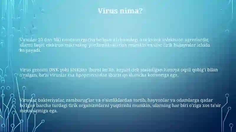 Virus nima? 3