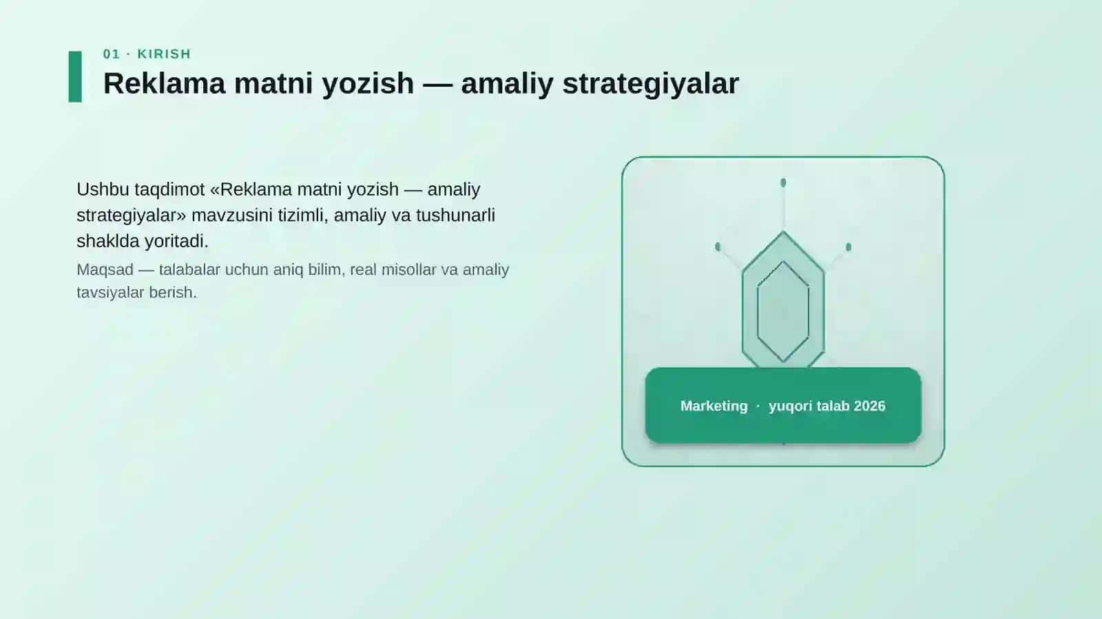 Reklama matni yozish — amaliy strategiyalar 3