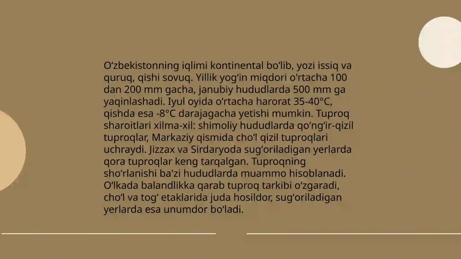 Oʻzbekiston oʻsimliklar qoplami va uning oʻziga xosligi 3