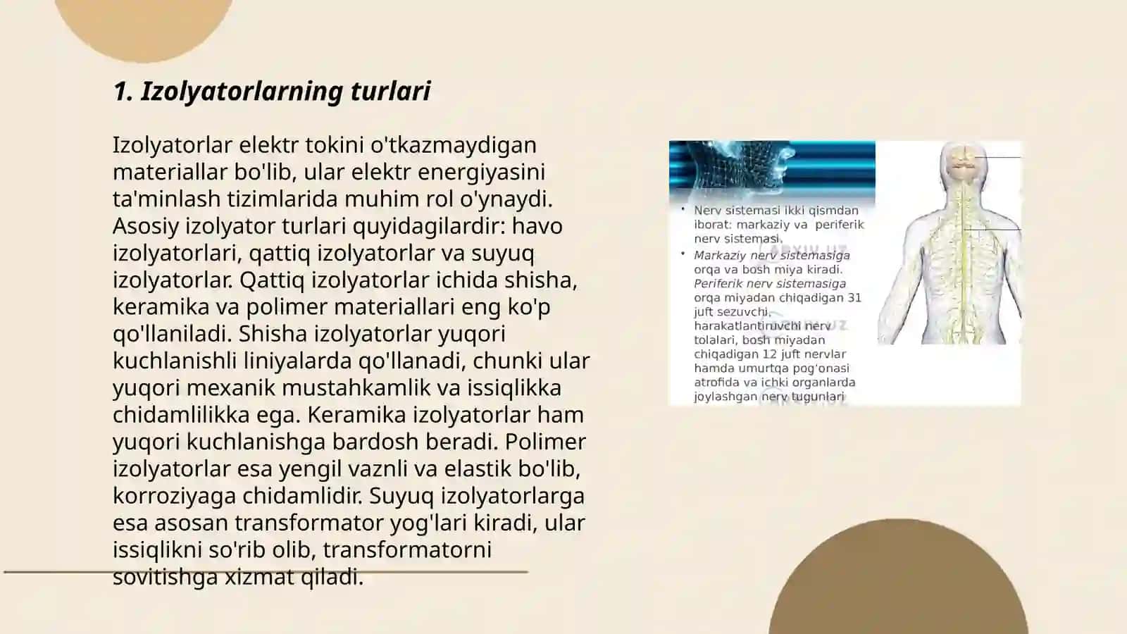 Izaliyatorlar va lingua armaturalarining tuzulishi 3