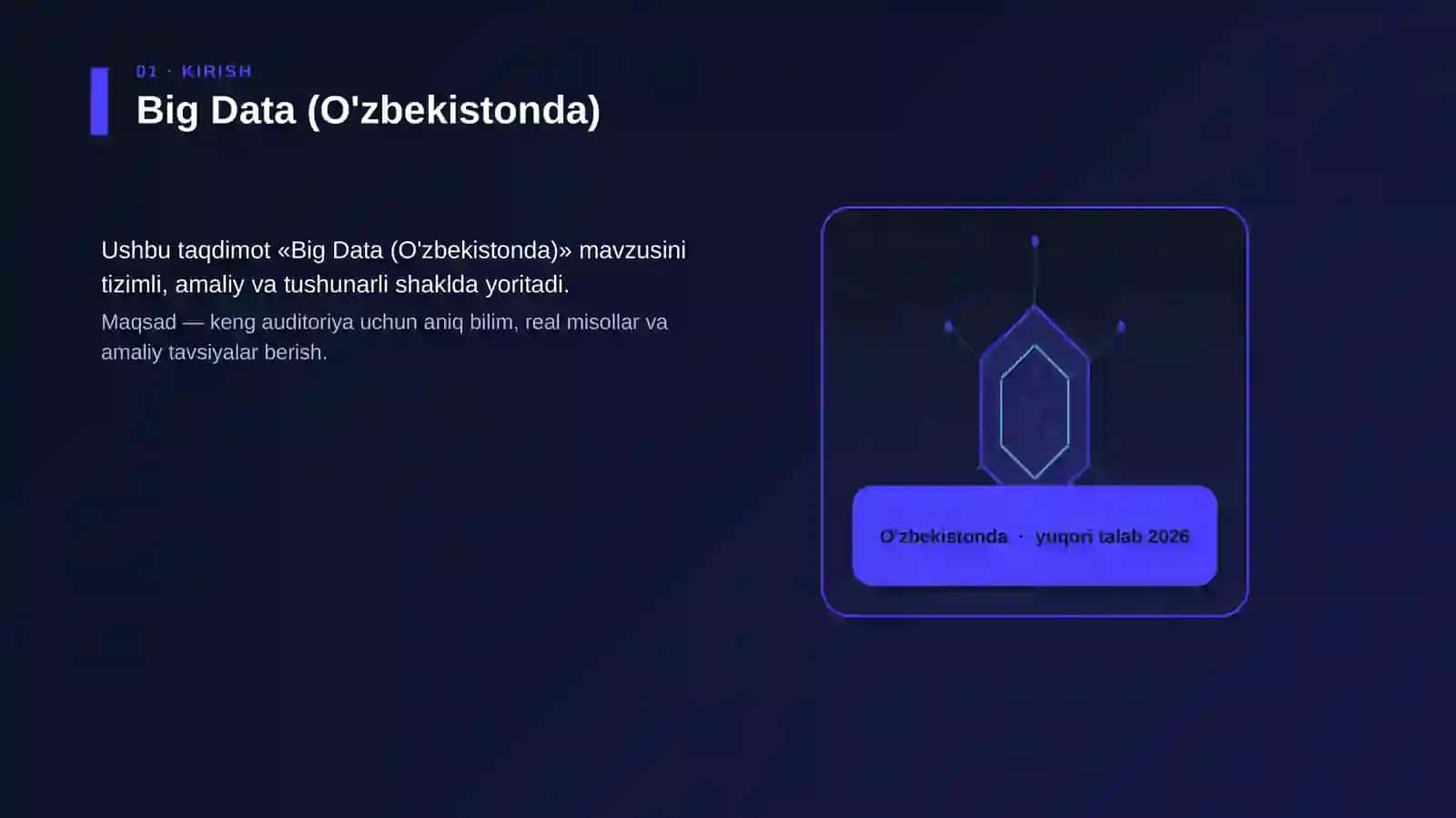 Big Data (O'zbekistonda) 3