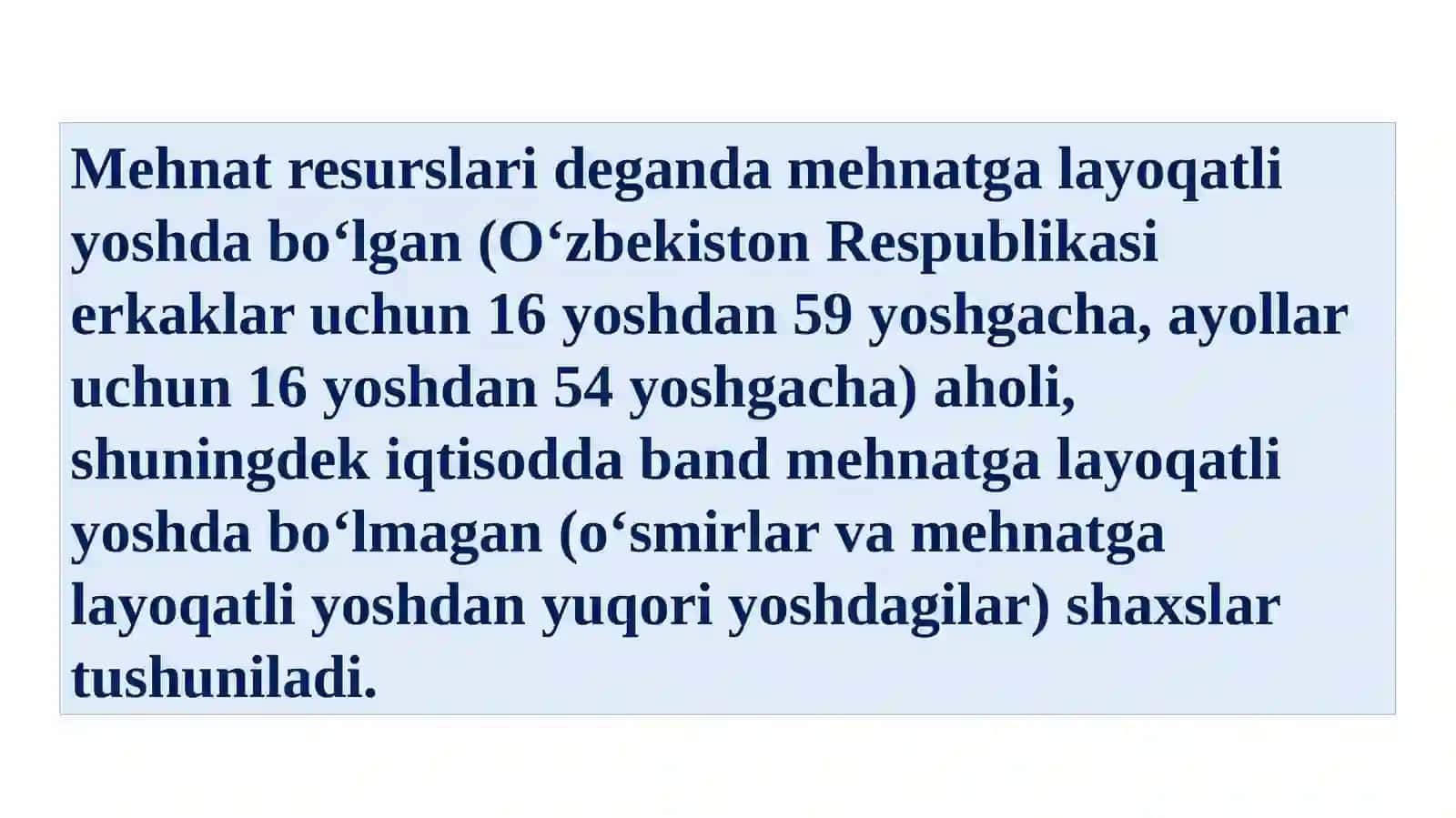 KORXONANING MEHNAT RESURSLARI 3