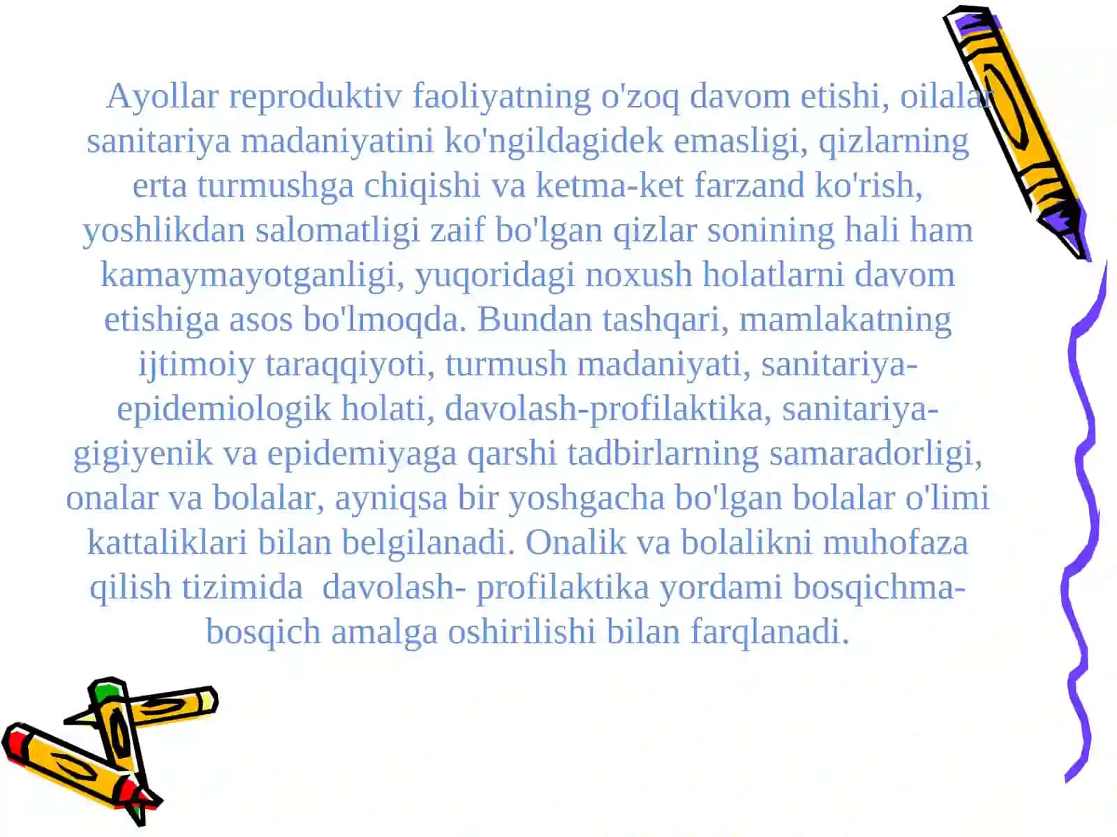Ayollarni profilaktik kо‘rikdan о‘tkazish tartibi va ahamiyati 3