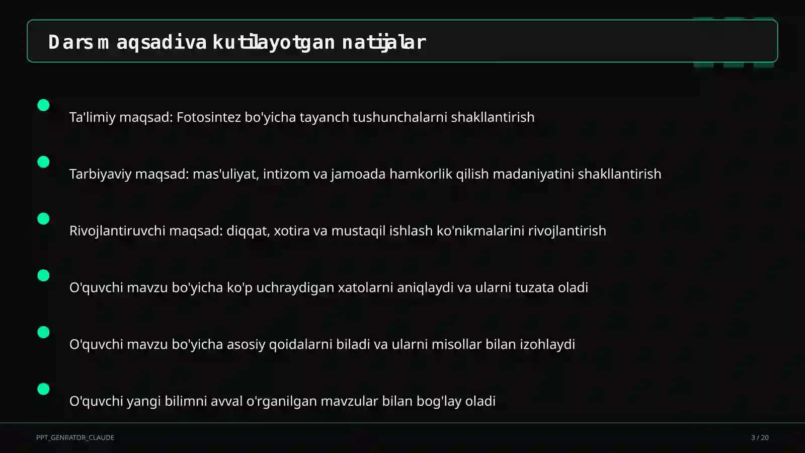 Biologiya (5–11) 3