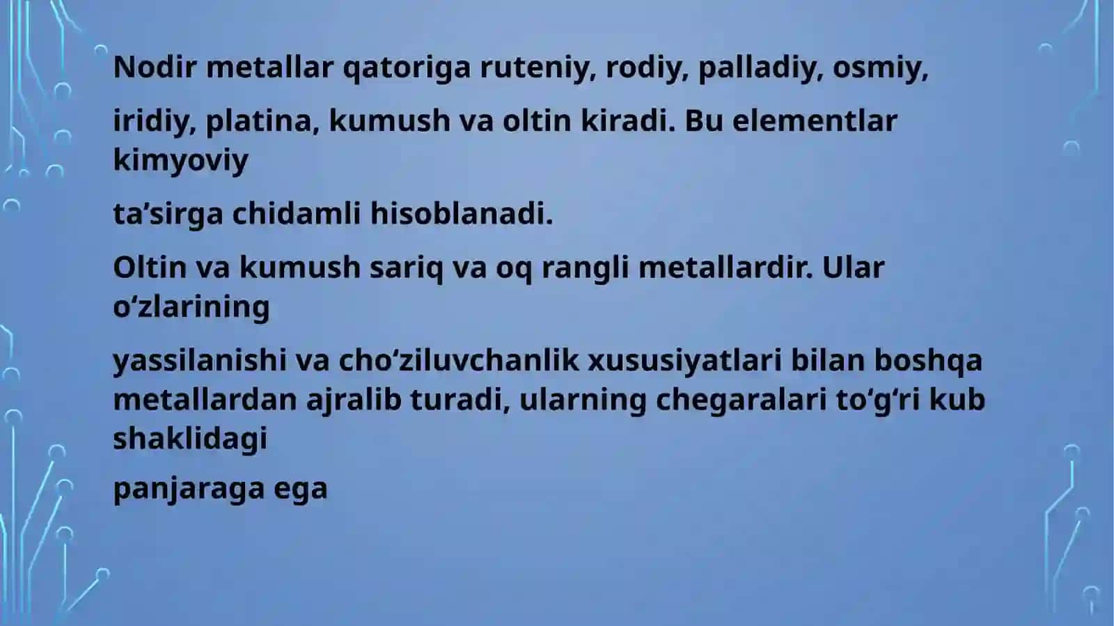 Rodiyning galogenli birikmalari olinishi va fizik kimyoviy xossalari 3