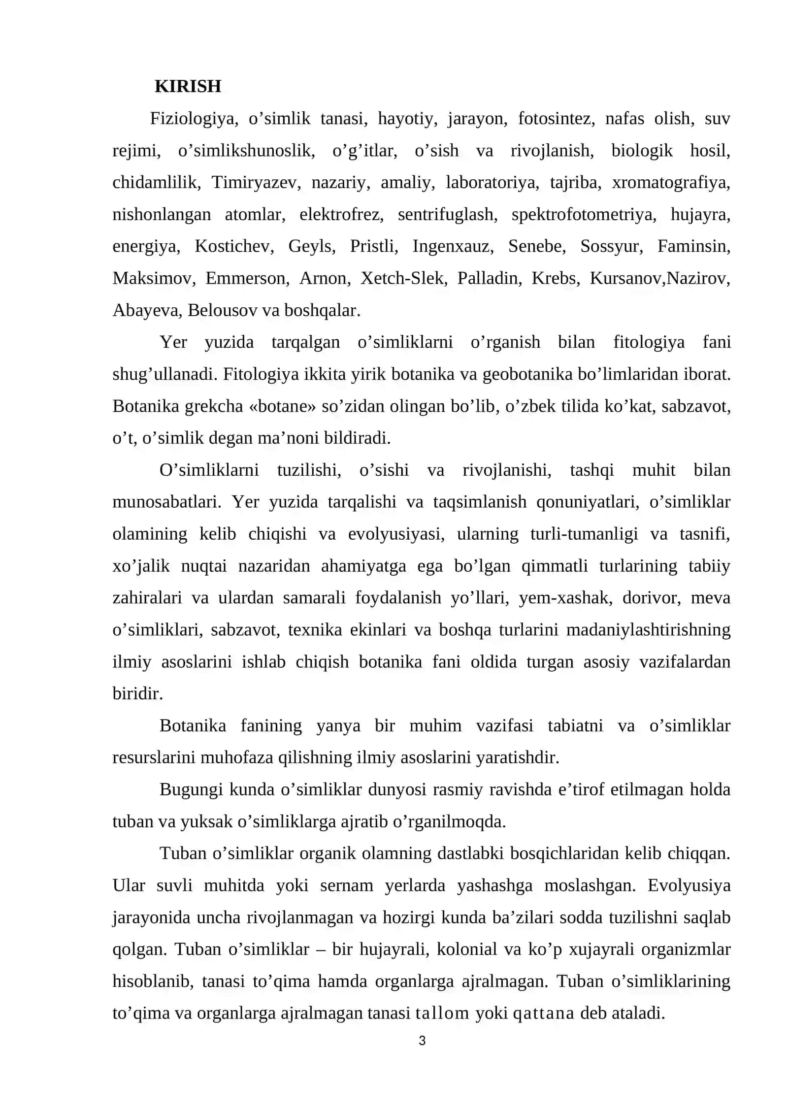 O’SIMLIKLAR FIZOLOGIYASIDAN KREBS SIKLI VA UNING ENERGETIKASI 3