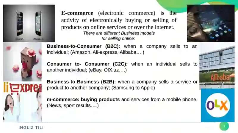 E-commerce Lesson 1 3