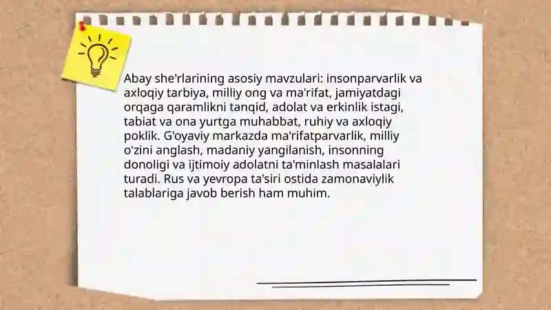Abay she'rlari 3