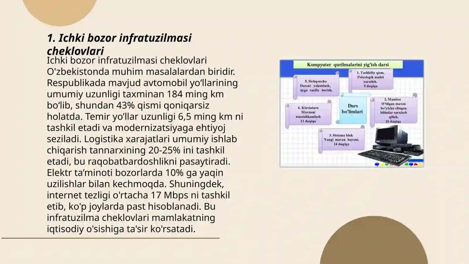 Iqtisodiy siyosatni ishlab chiqichda ichki va tashqi cheklovlar 3