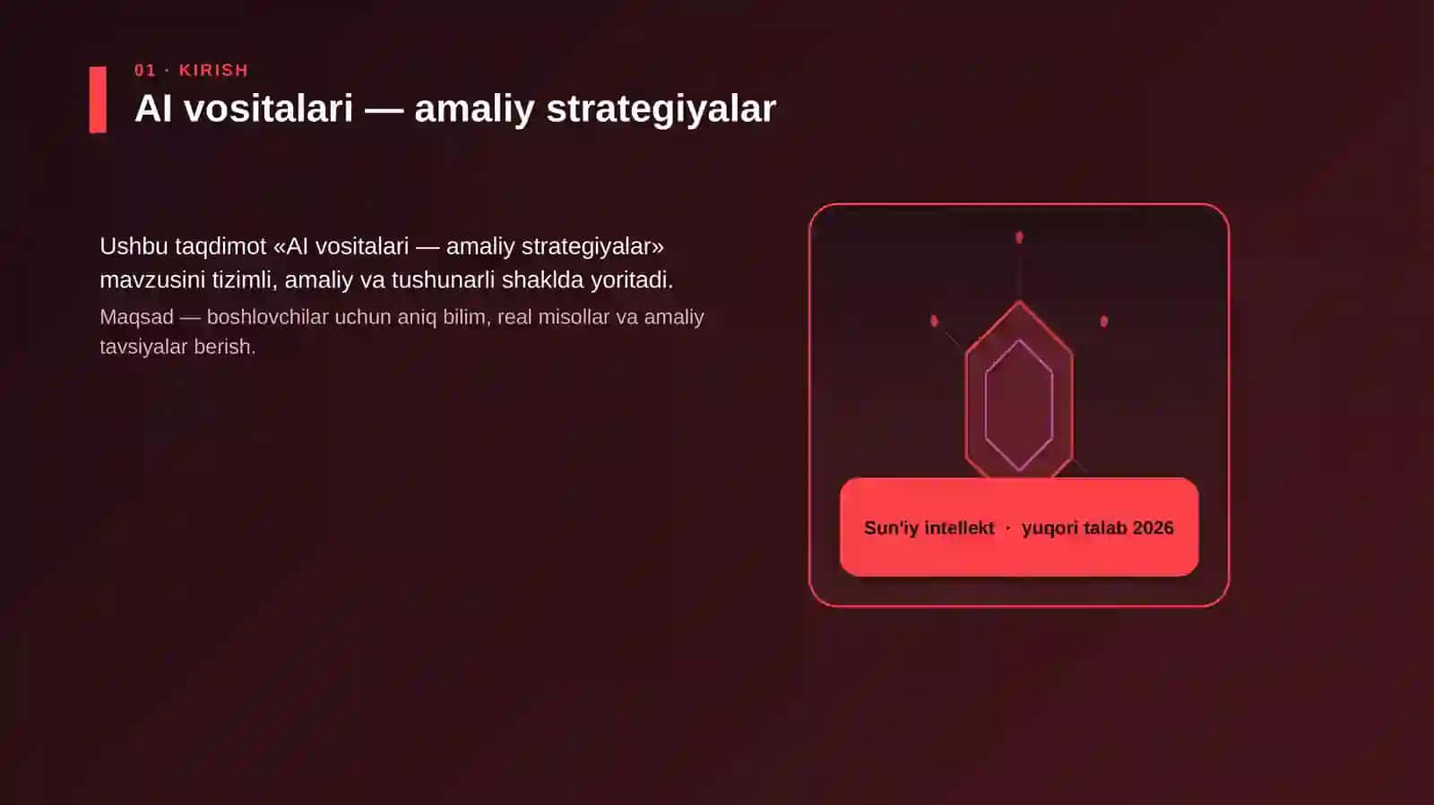AI vositalari — amaliy strategiyalar 3
