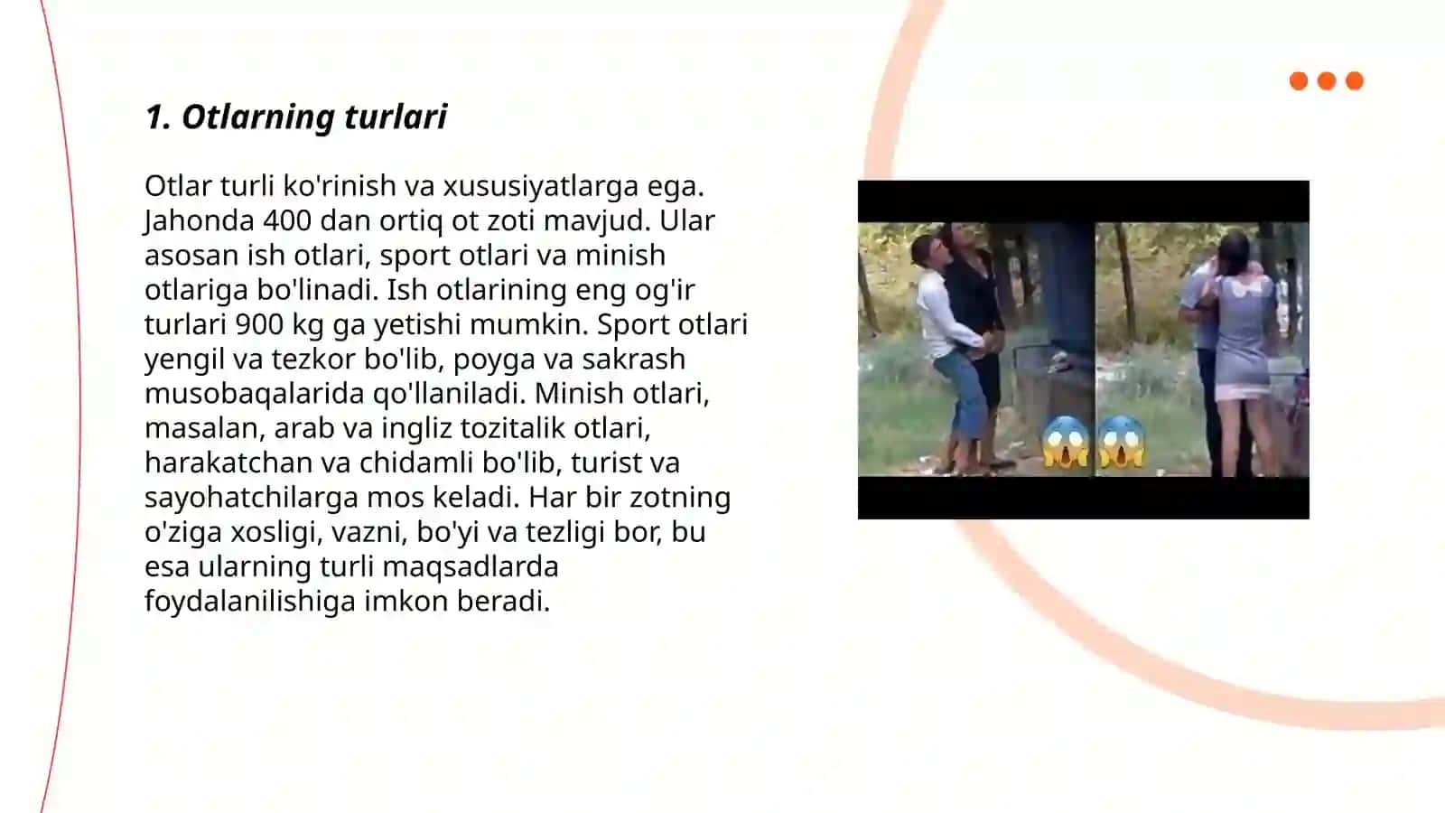 Otlarning turlari 3