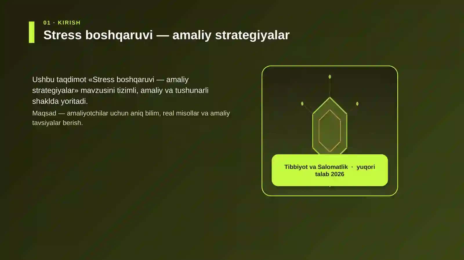 Stress boshqaruvi — amaliy strategiyalar 3