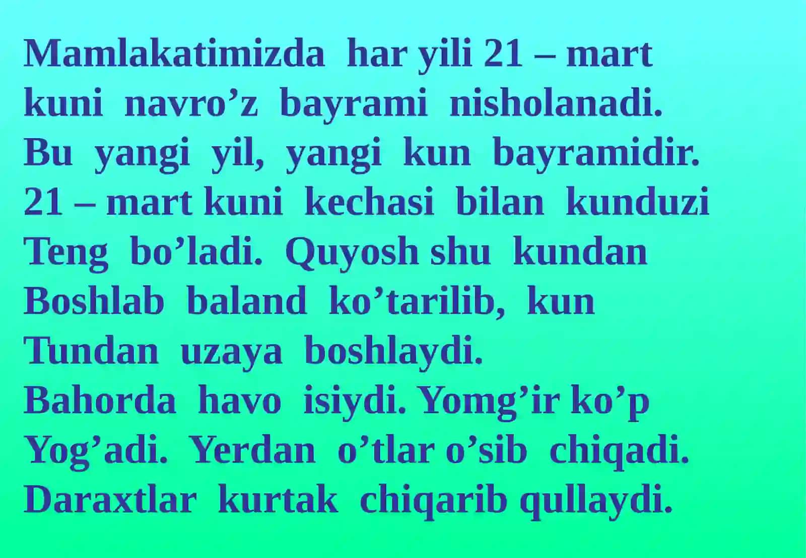 Navro’z bahor bayrami 3