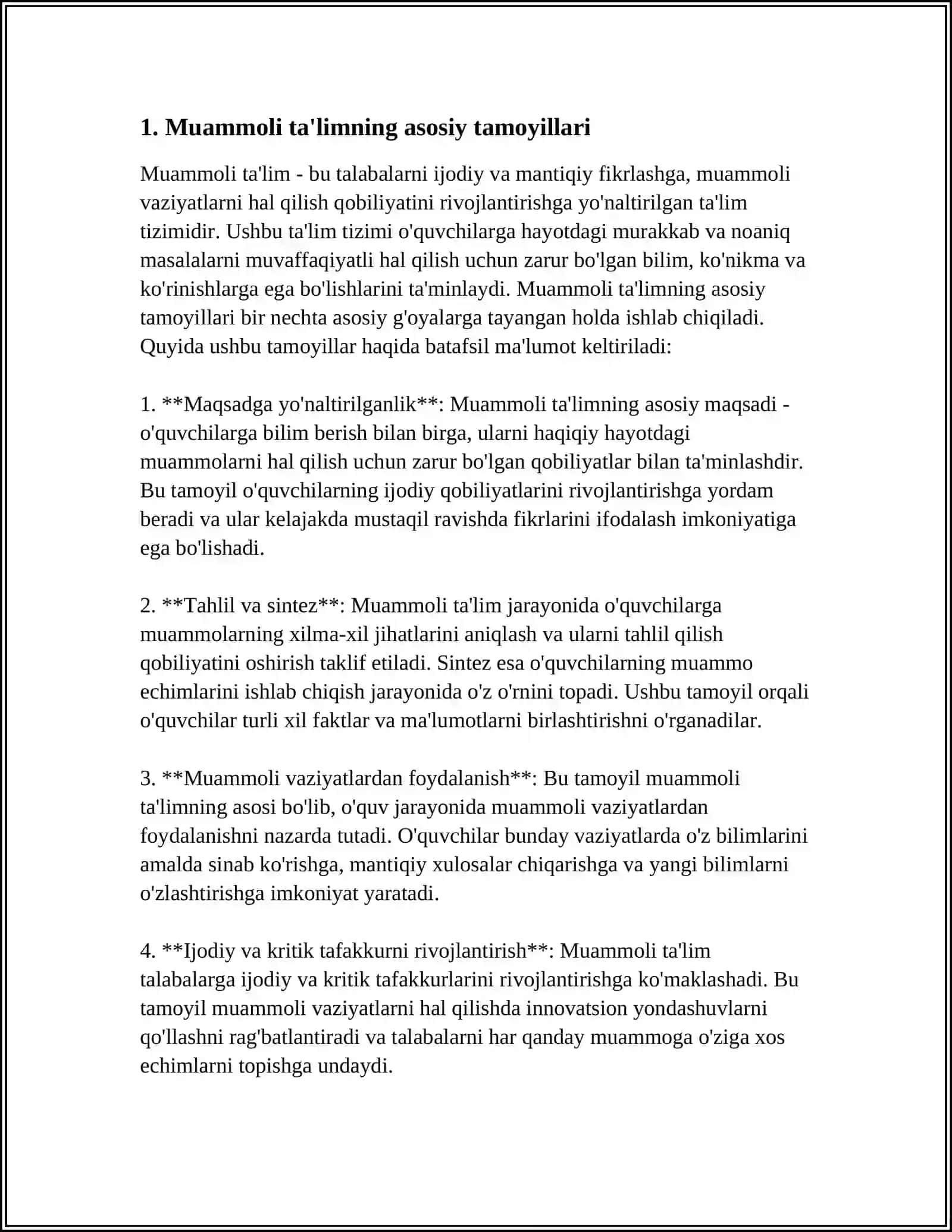 MUAMMOLI TA'LIM TEXNOLOGIYASI 3