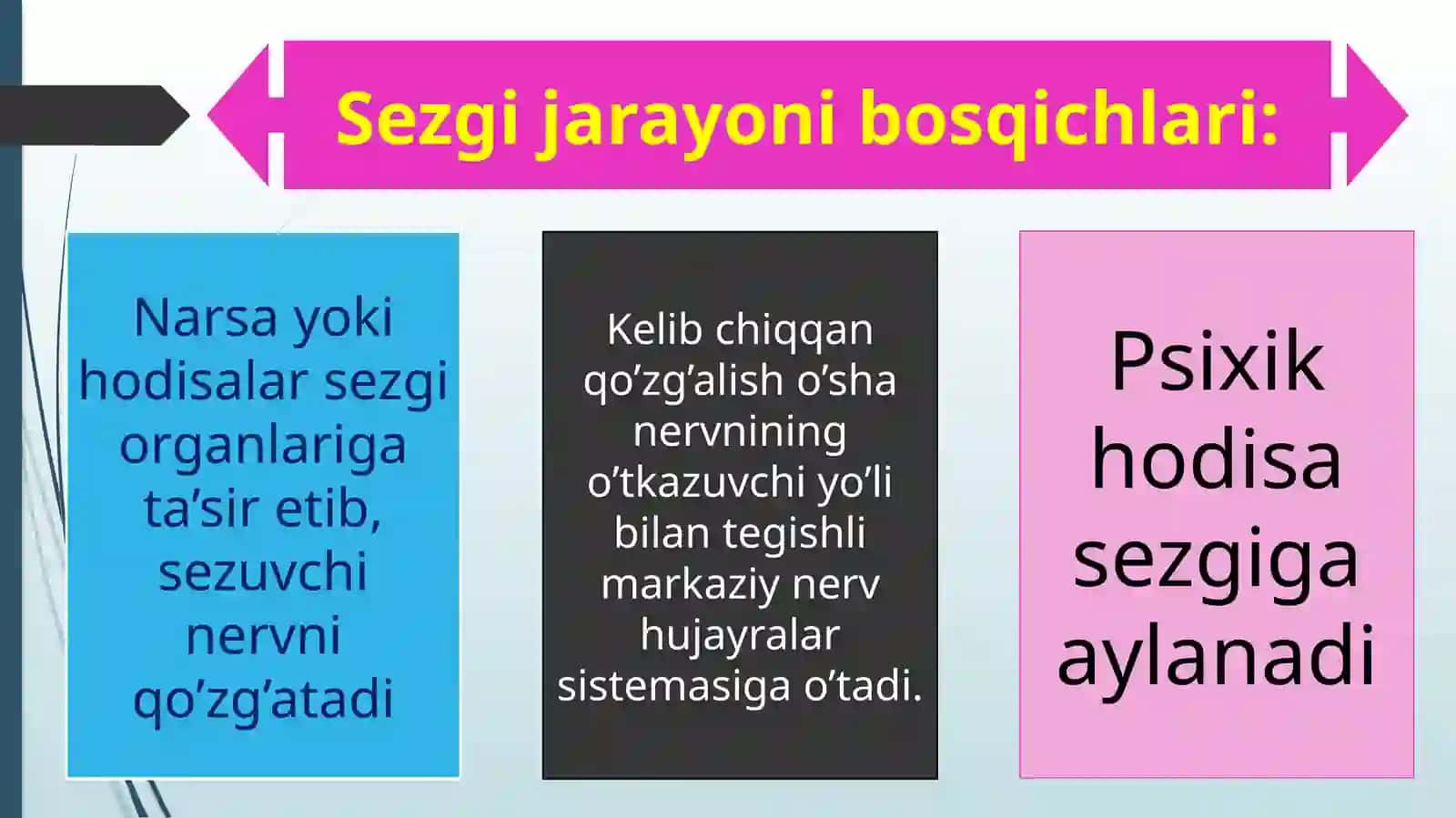 Sezgi hissiy bilish jarayoni asosi sifatida 3