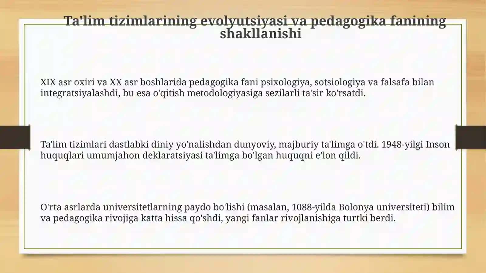 Hozirgi davrda jahon mamlakatlari ta’lim tizimi va pedagogika fani rivoji 3