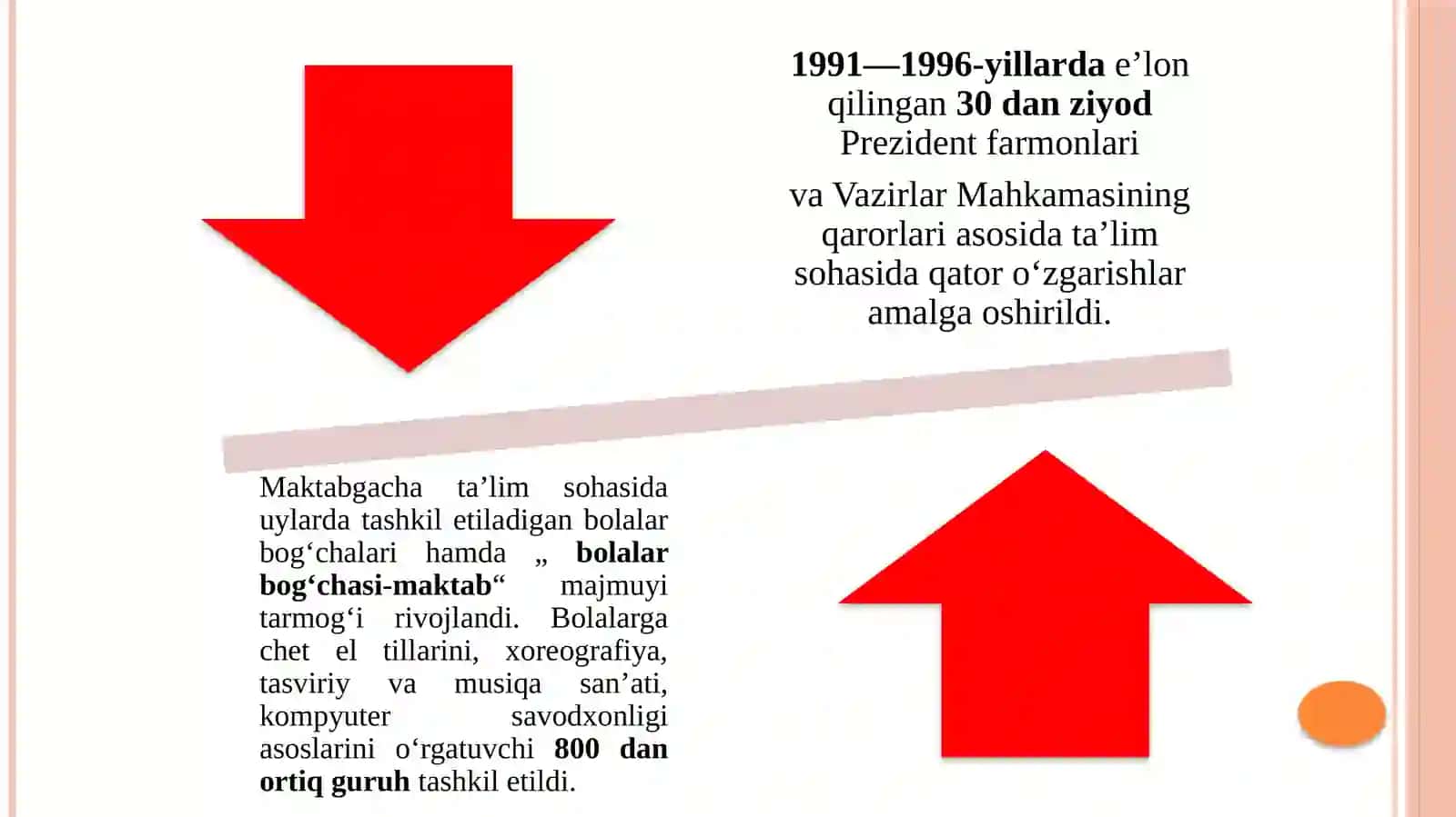 11-mavzu. O‘zbekiston Respublikasida ta’lim sohasida amalga oshirilgan islohotlar 3