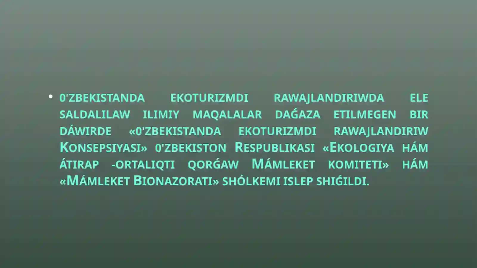 Ekoturizm 3
