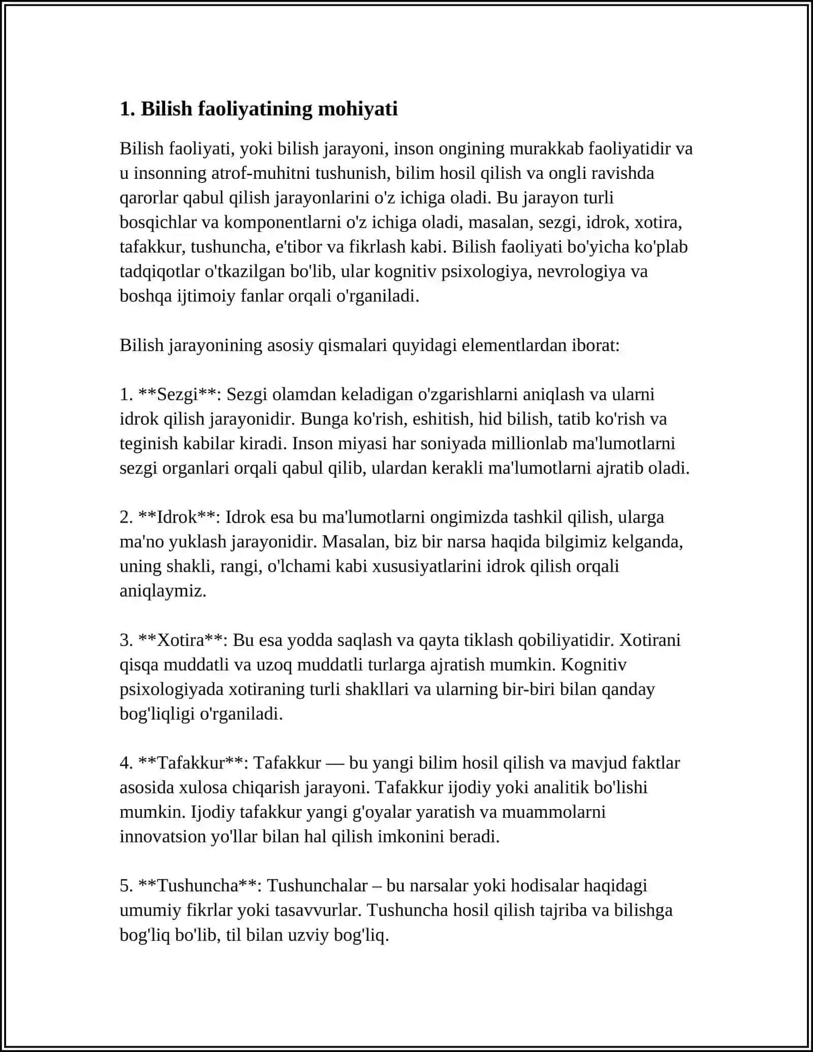 O'QUVCHILARNI BILISH FAOLIYATI VA UNING TUZILISHI 3