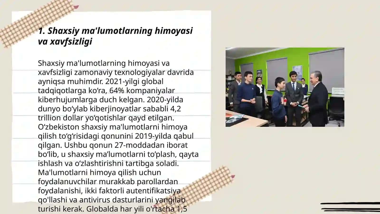Shaxsga yõnaltirilgan axborot:psixologik, diniy va madaniy tahdidlar 3