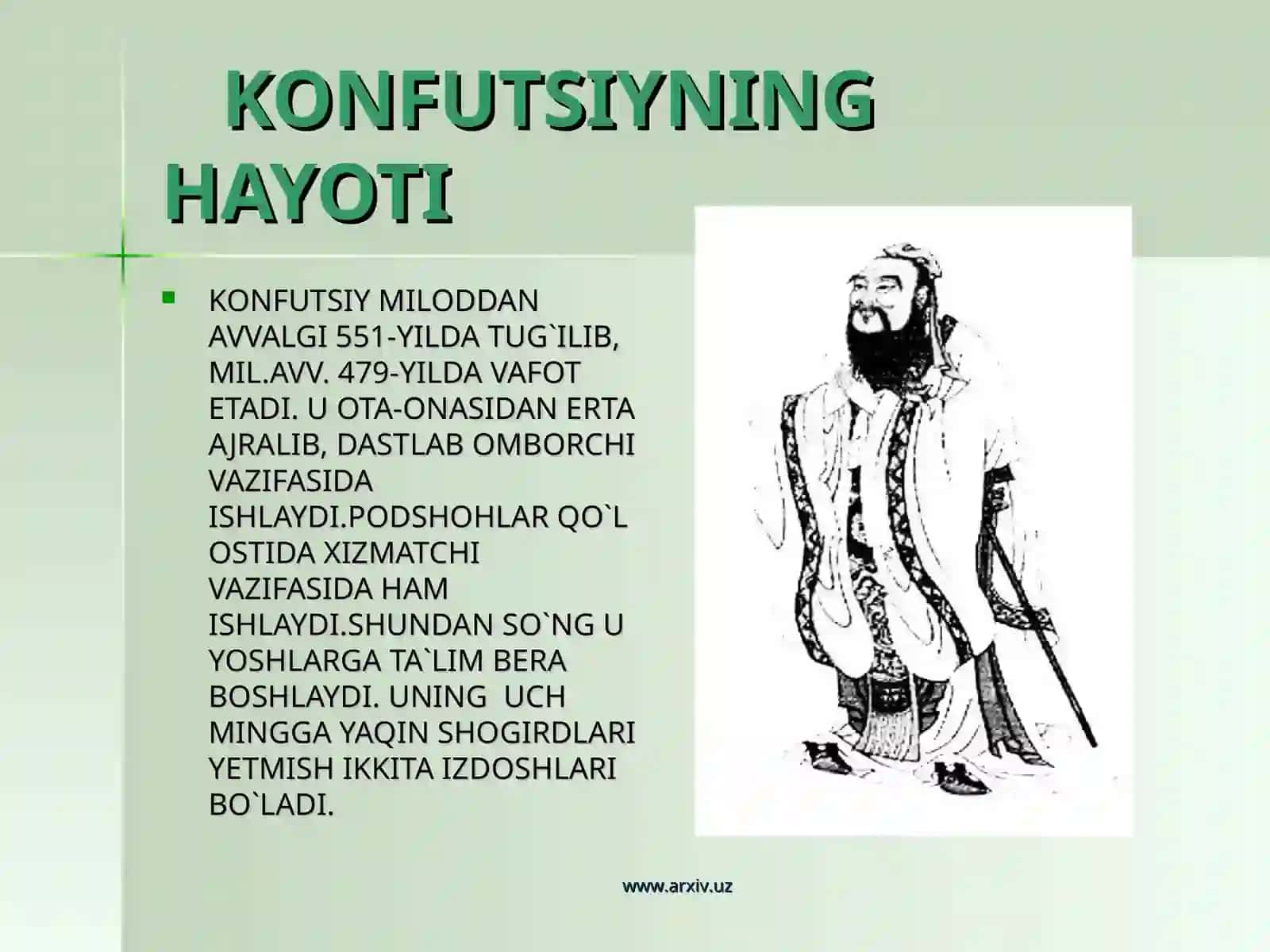 KONFUTSIYCHILIKDINI 3