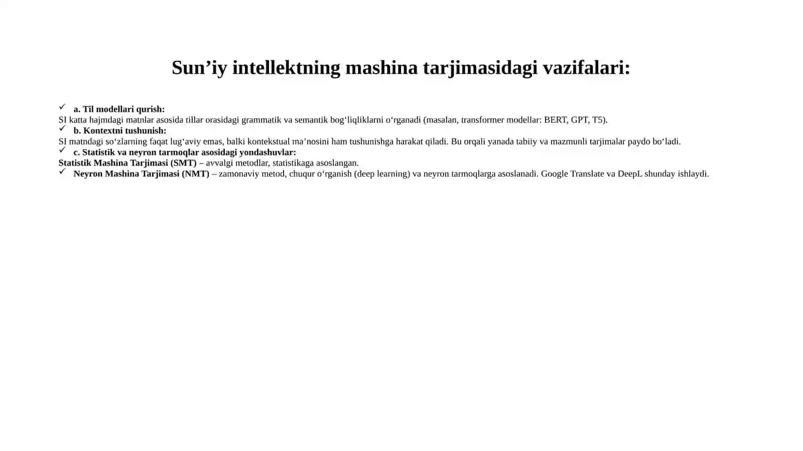 Mashina tarjimasida sun'iy intellekt 3