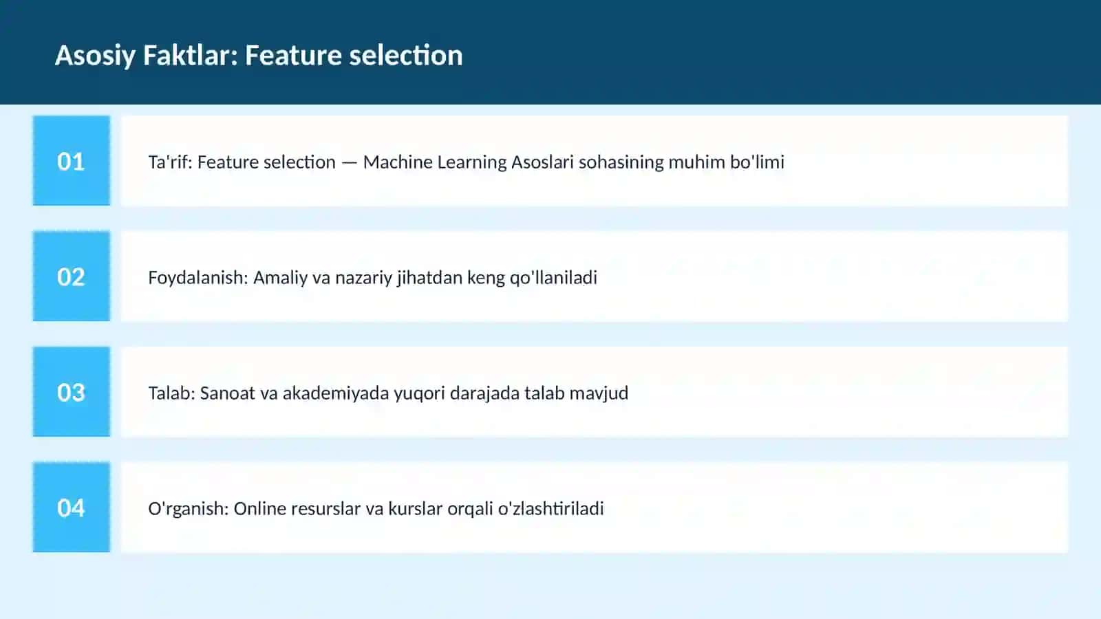 AI | MACHINE LEARNING ASOSLARI 3