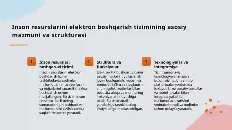 Tashkilotning inson resurslarini elektron boshqarish tizimini faollashtirishda korporativ portallar va mobil ilovalarining roli 3