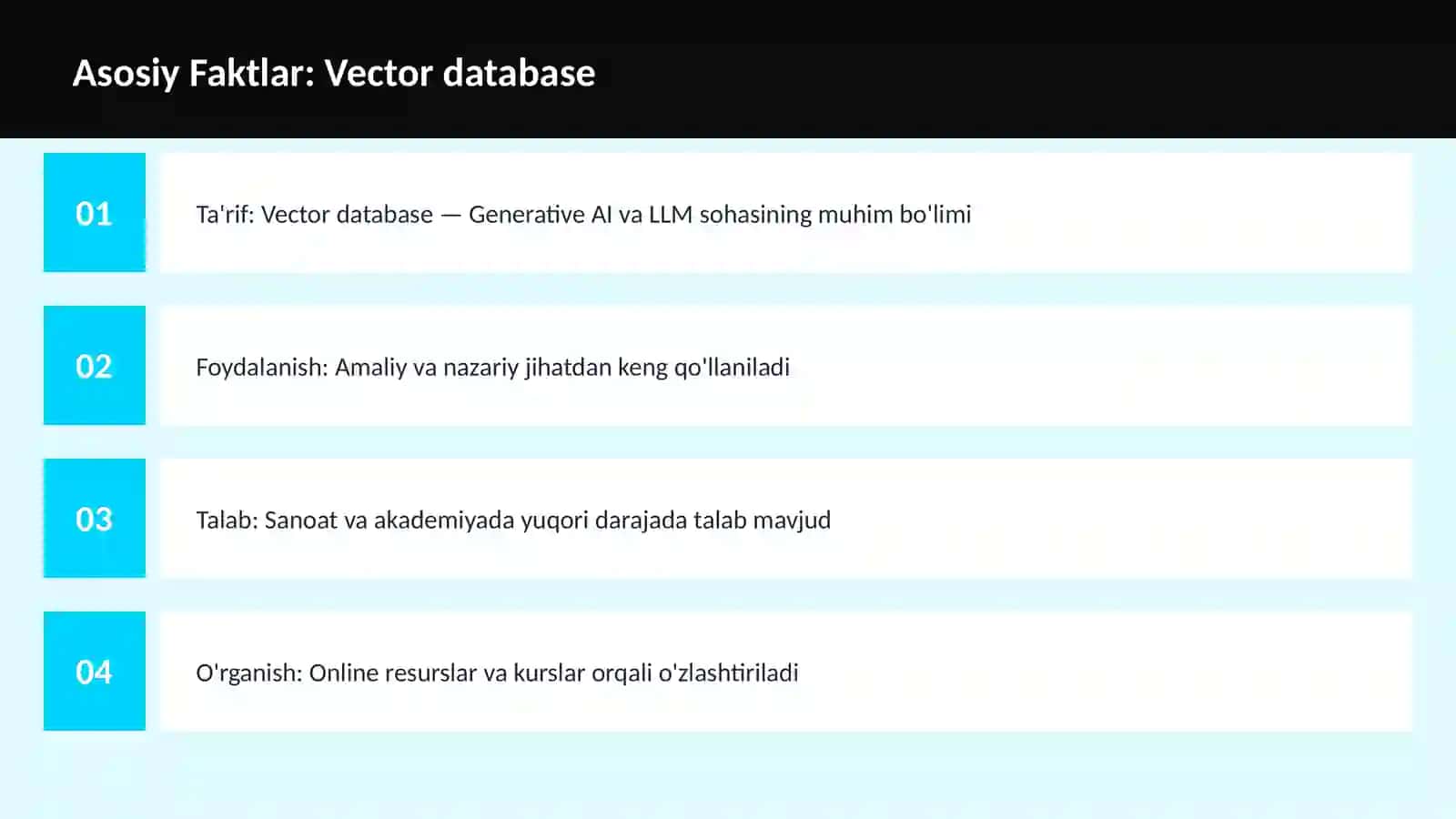 GENERATIVE AI VA LLM 3