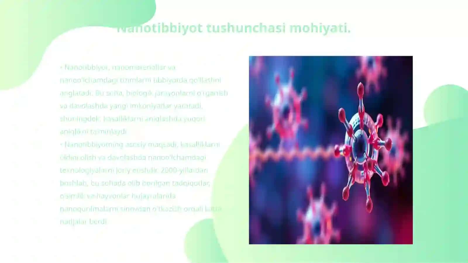 Nanotibbiyot va nanoetika 3