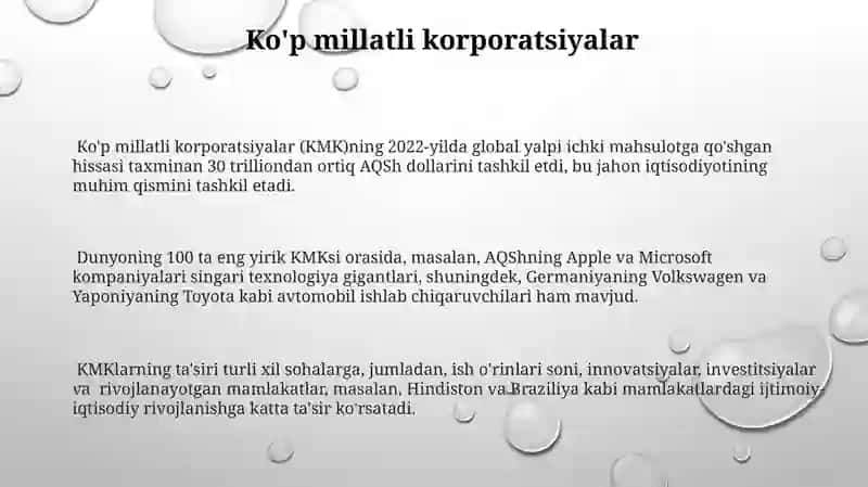 Xalqaro korporatsiyalarning mohiyati tuzilmasi va kôrinishlari 3