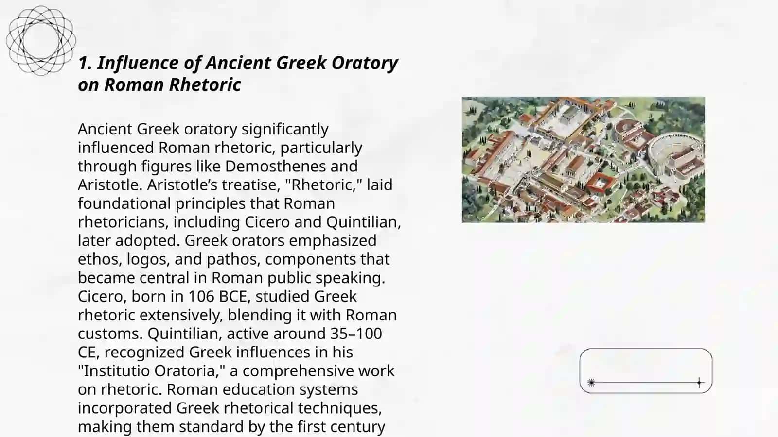 Ancient Greek Oratory Influence on Roman Rhetoric 3