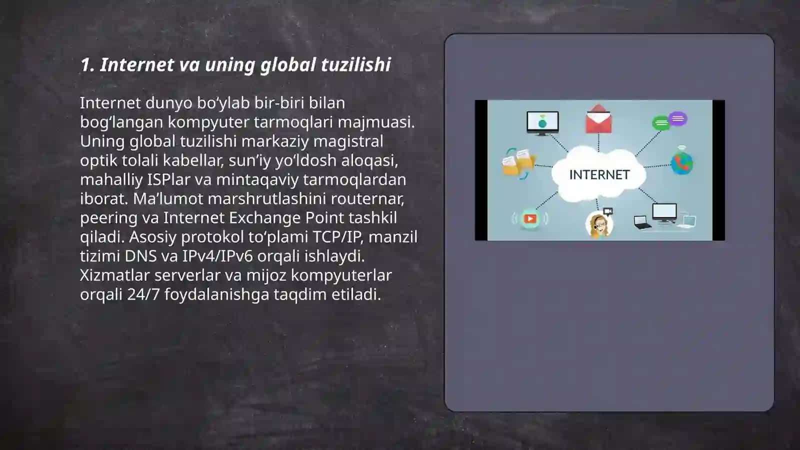 Internet va uning global tuzilishi 3