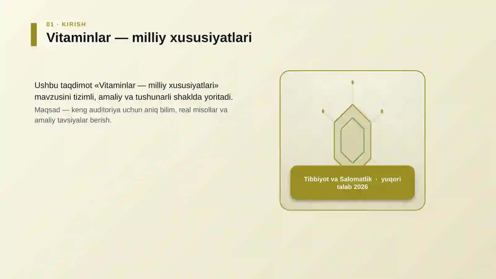 Vitaminlar — milliy xususiyatlari 3
