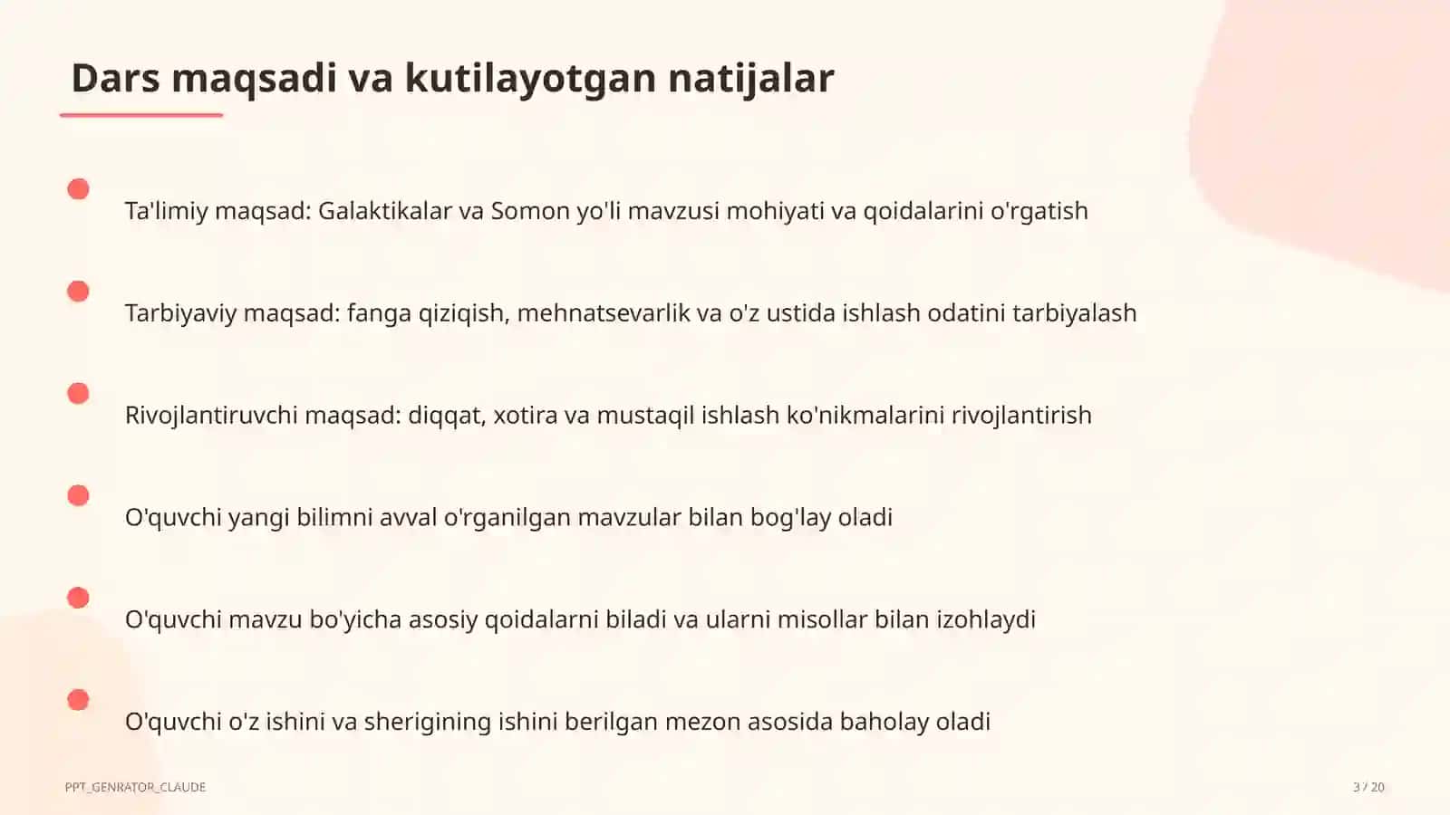 Galaktikalar va Somon yo'li (11-sinf) 3