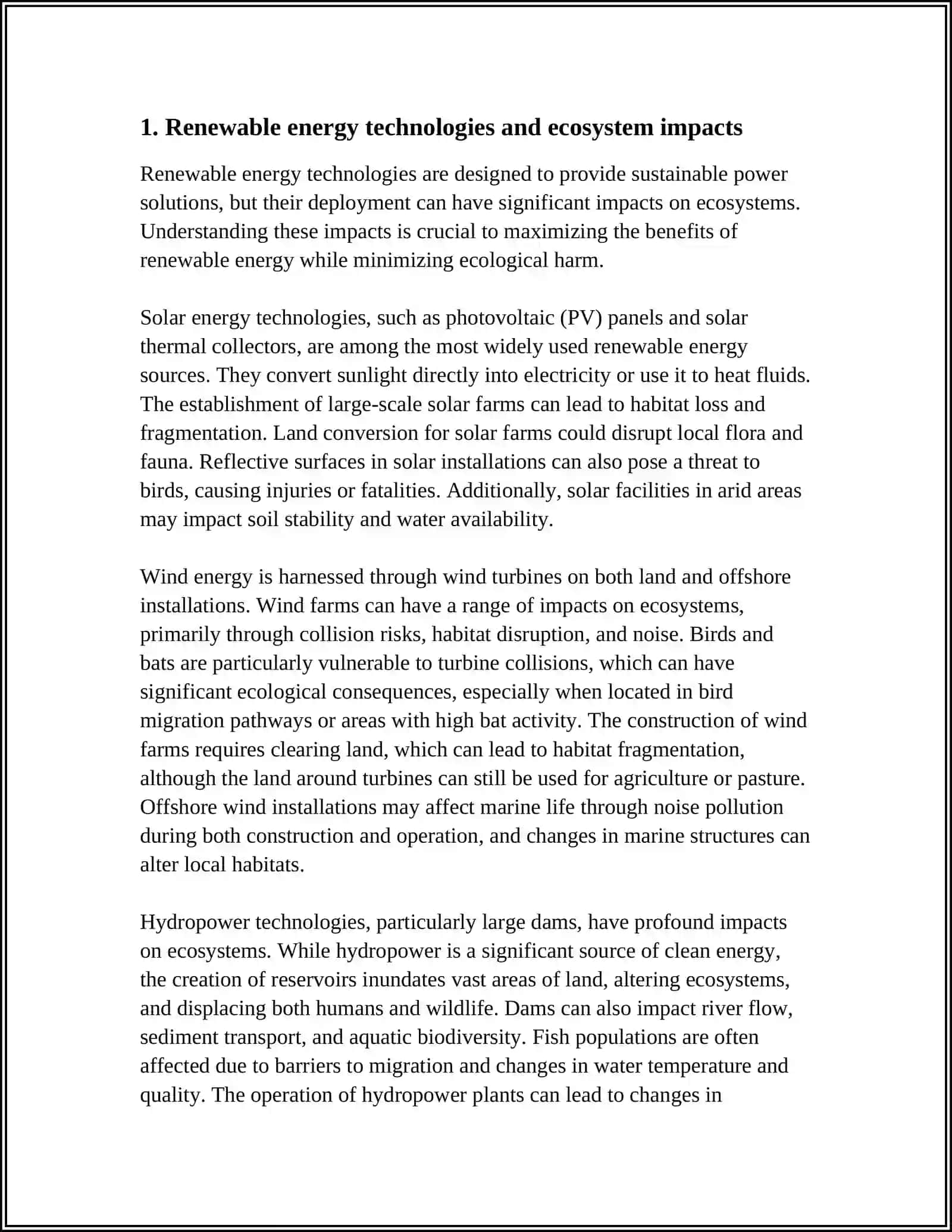 Theme: TECHNOLOGY AND ECOLOGY 3
