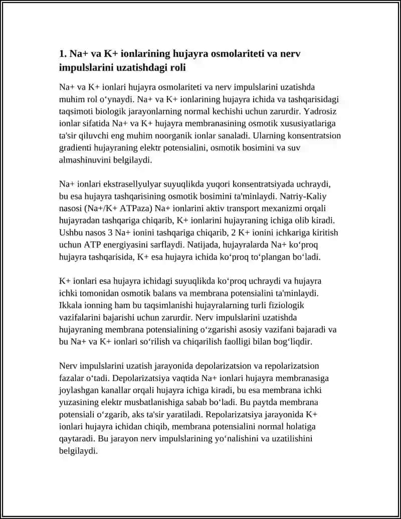 NOORGANIK IONLAR ULARNING FUNKSIYASI 3