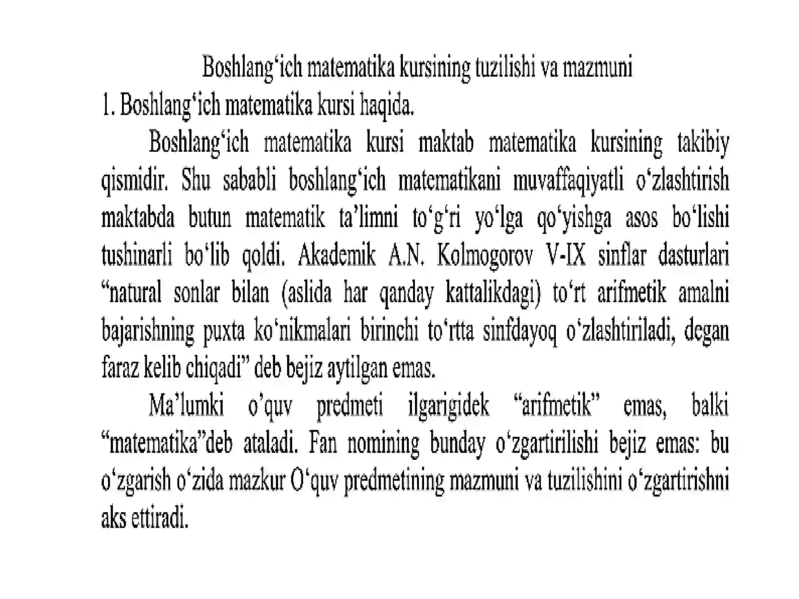 Matematika o‘qitishjarayonidao‘quvchilarfikrlashinirivojlantirish 3