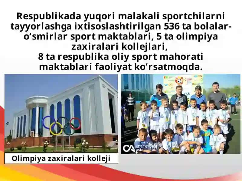 O‘zbekiston Respublikasida jismoniy tarbiya va sportning rivojlanishi 3