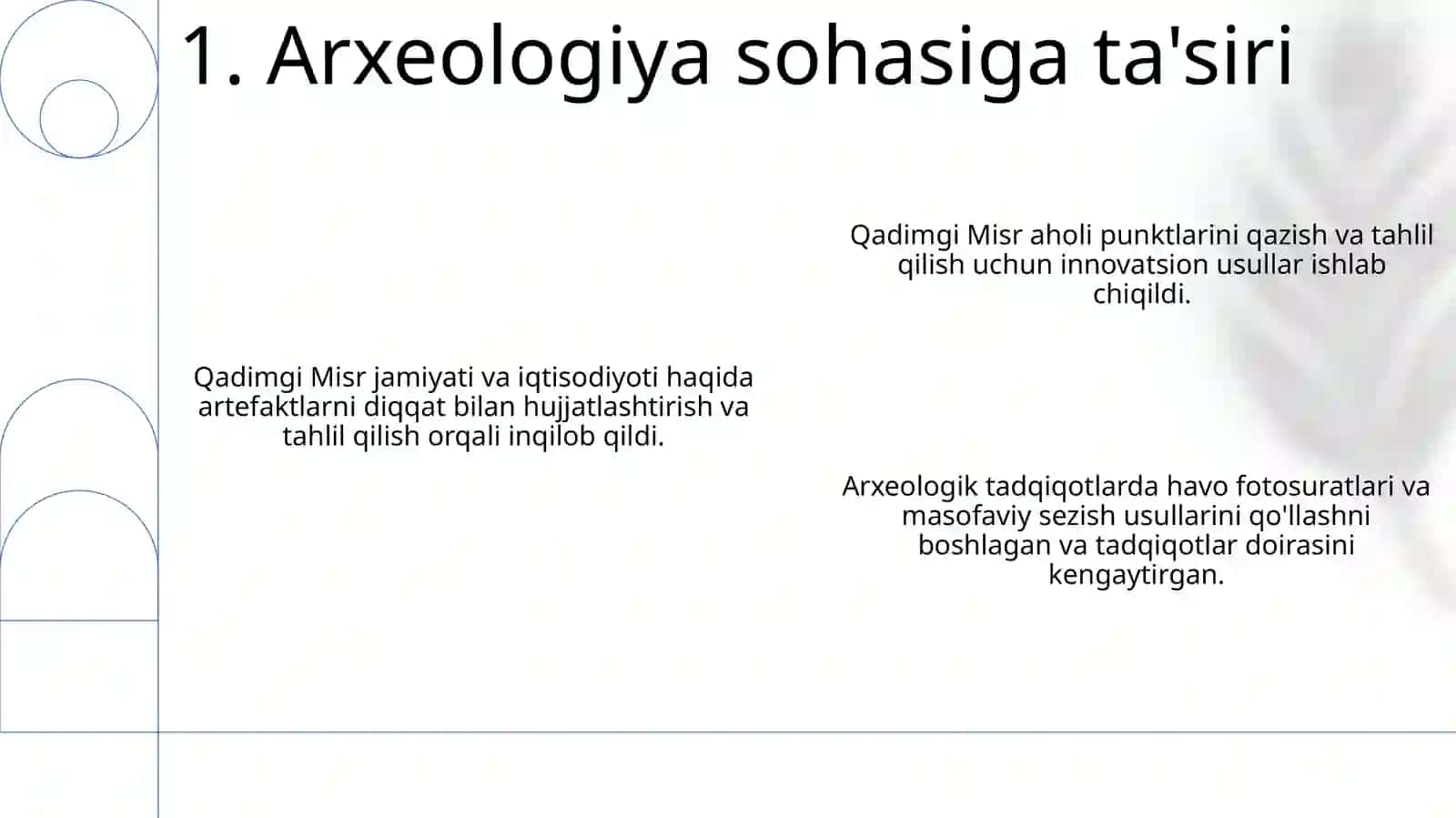 Arxealog D.D.Lev faoliyati 3