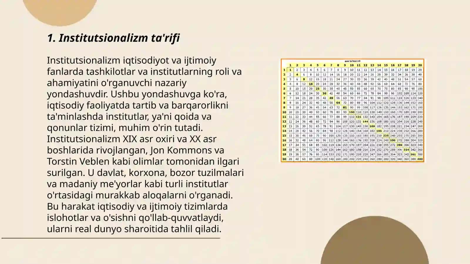 Institutsionalizmning boshqa yonalishlardan farq etuvchi jihatlari 3