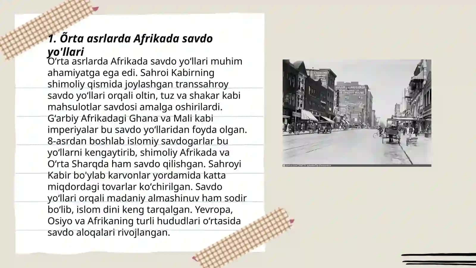 Õrta asrlarda Afrika va Amerika 3